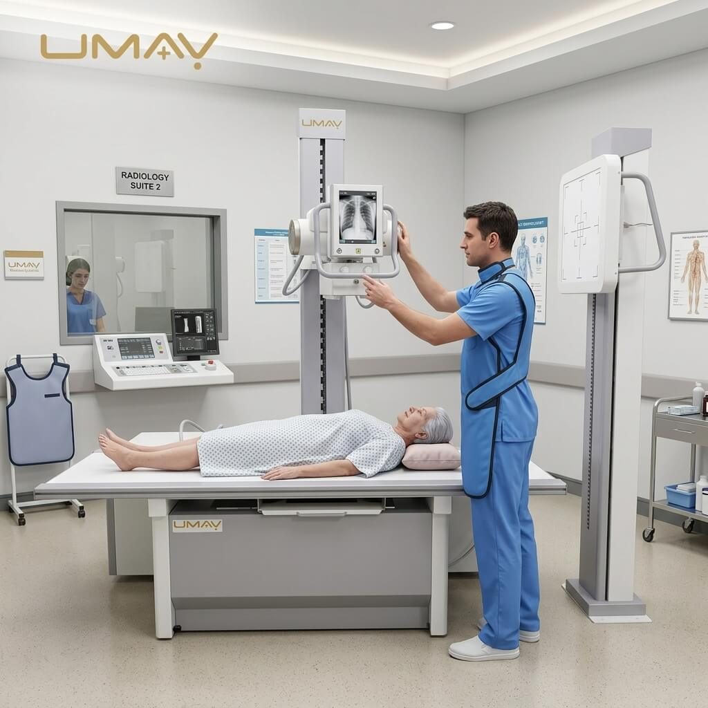 Double FPD Digital D.R. X-Ray